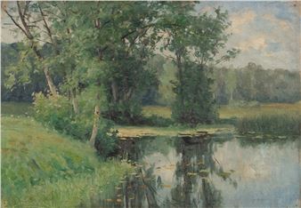 Shore Landscape - Efim Efimovich Volkov