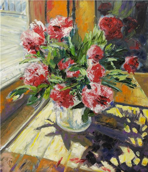 Pfingstrosen by Tomasz Metlewicz, 1988