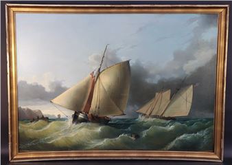 Marine with American vessel - L. Bonnet