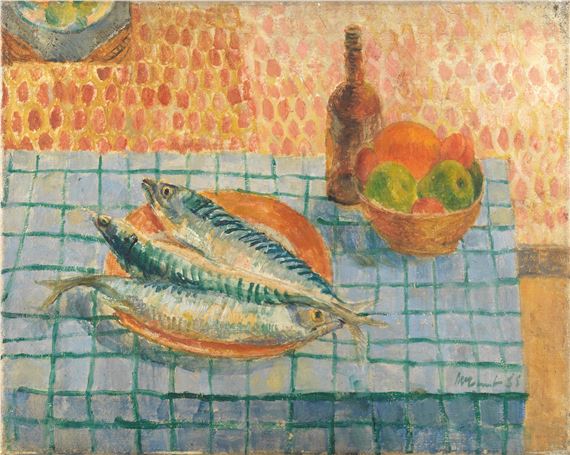 Still Life with Fish by Leonard McComb