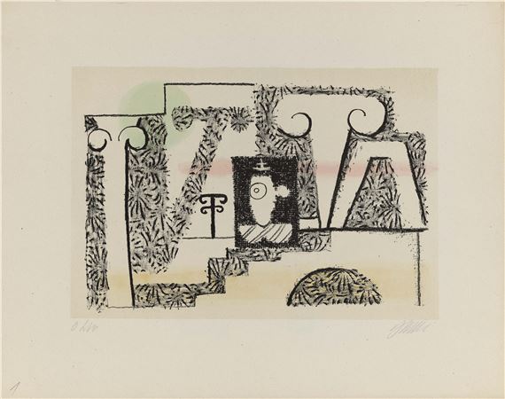 Salome und der Prophet. by Willi Baumeister, 1946