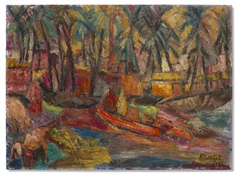 Paysage à Minya - Effat Nagui