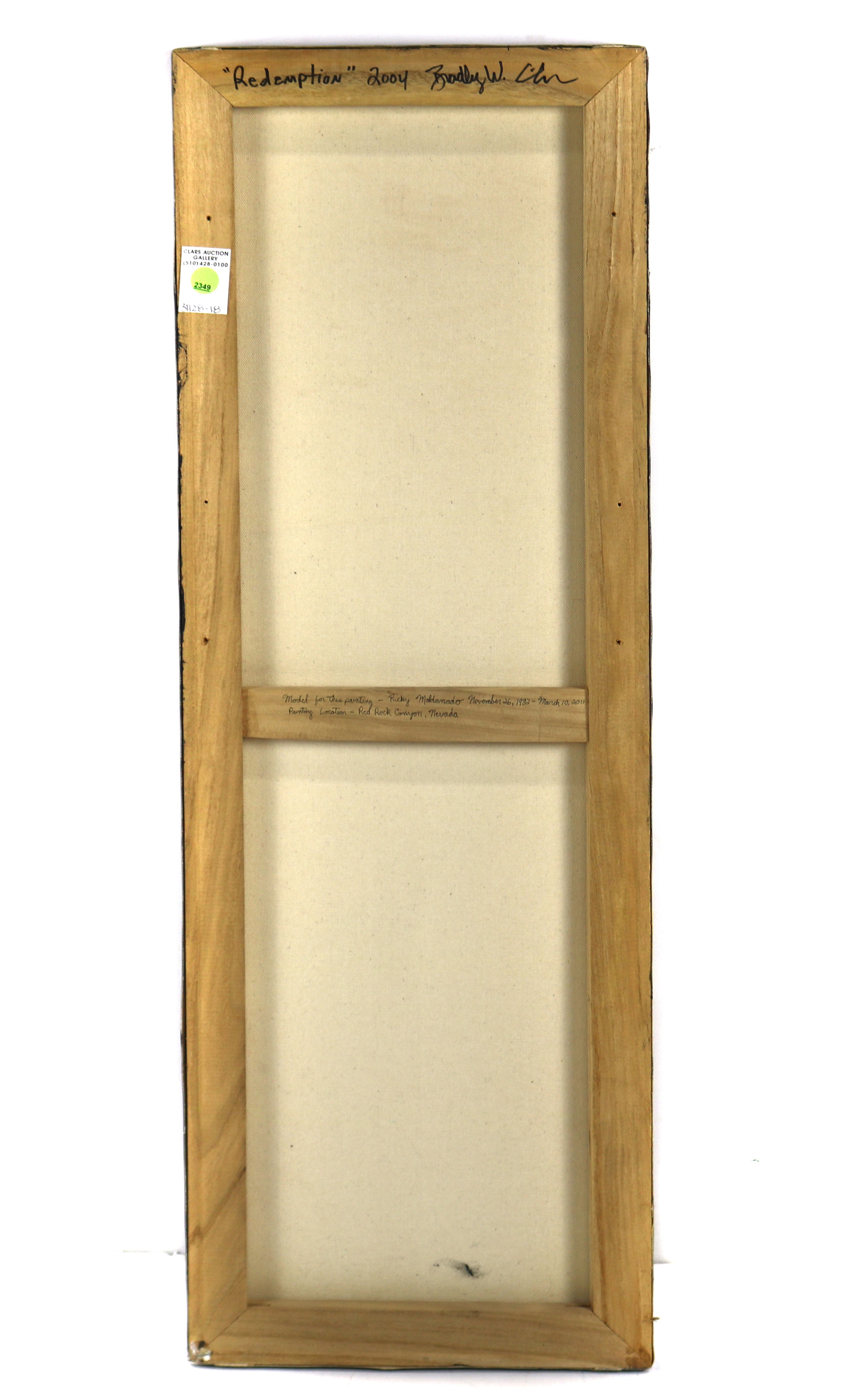 Artwork by Bradley W. Giles, Redemption, Made of oil on canvas