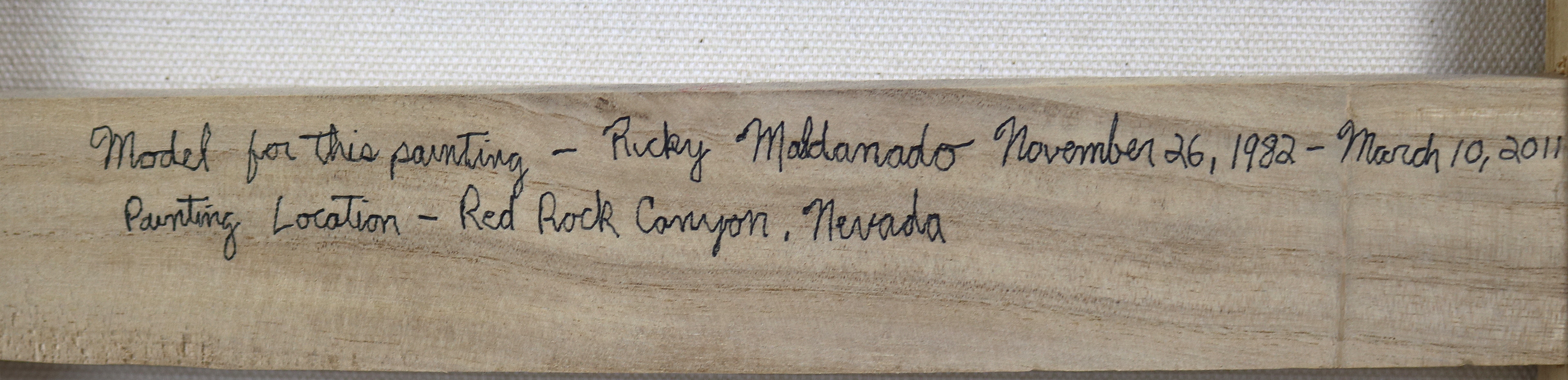 Artwork by Bradley W. Giles, Redemption, Made of oil on canvas