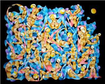 The lovers of the moonlight - Antoine Harillo