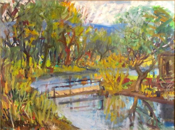 Creek by Zsigmond Uhrig