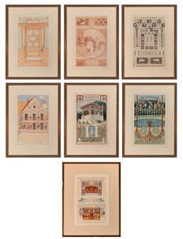 ESQUISSES DÉCORATIVES - René Binet