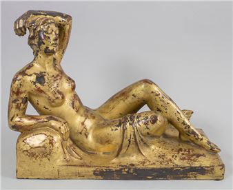 Liegender Frauenakt - Hermann Wilhelm Brellochs