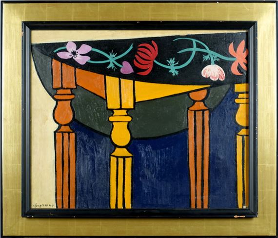 Fleurs sur la Table by André Fougeron, 1944