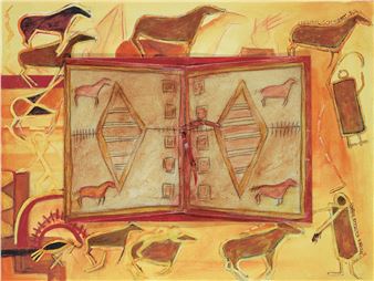 Horse Effects - Urban Parfleche - Joane Cardinal-Schubert