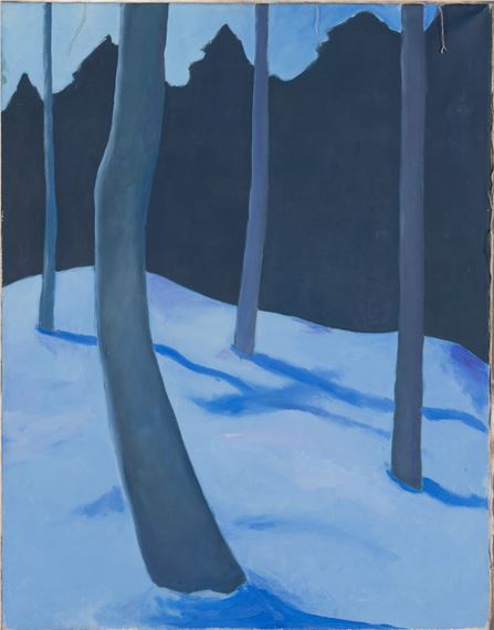 L'heure bleu by Alvar Gullichsen, dated 1985