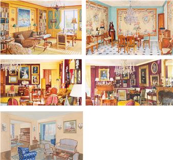 4 interior views - Diego Mora-Figueroa