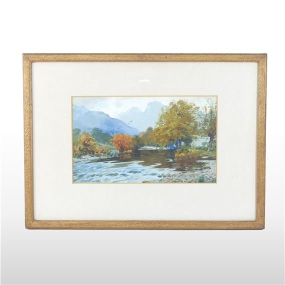 The Langdale Valley by Alfred Heaton Cooper