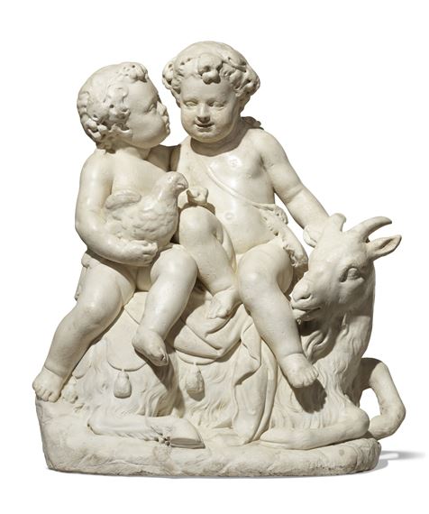 French School, 18th Century | A FRENCH WHITE MARBLE FIGURAL GROUP OF ...