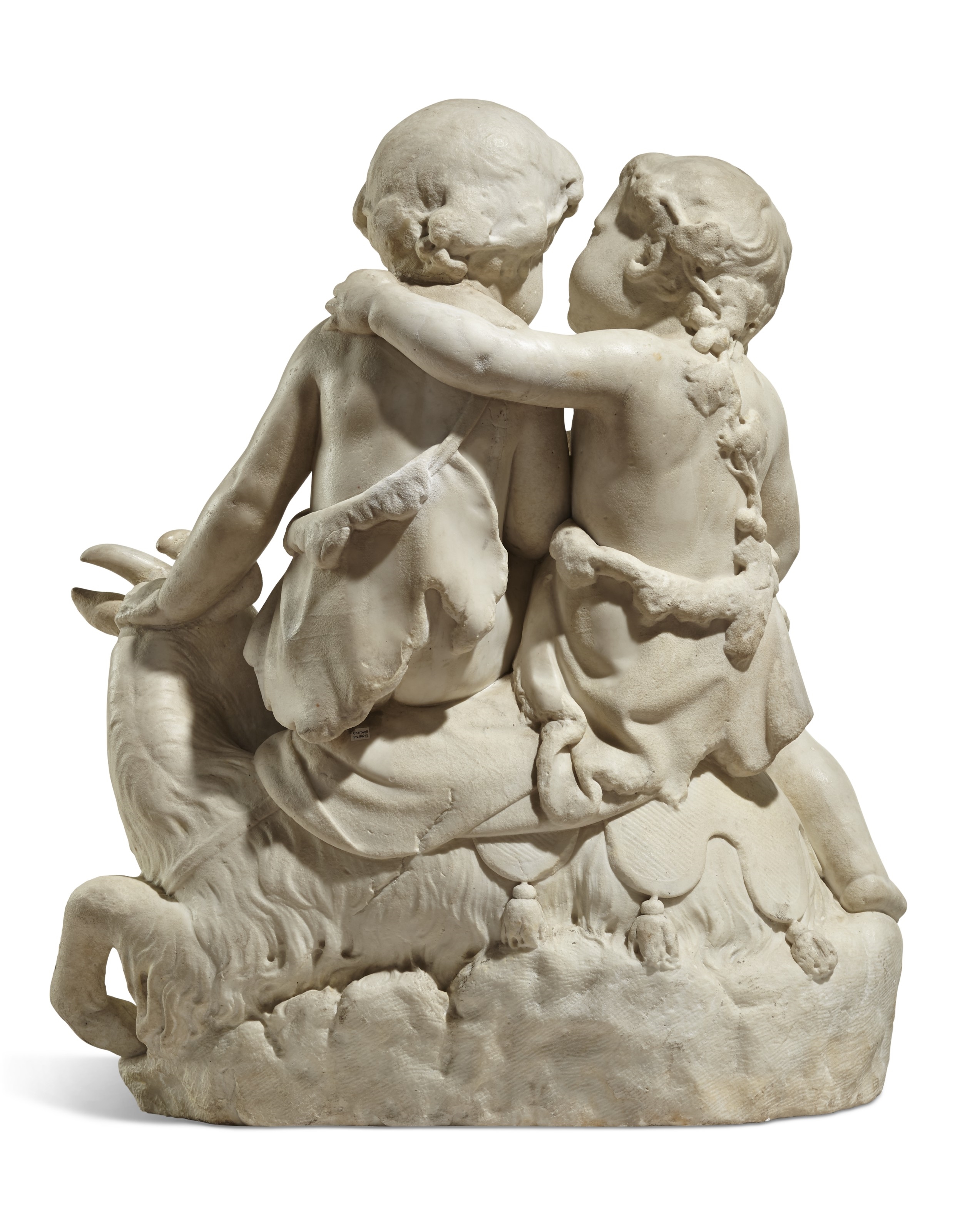 French School, 18th Century | A FRENCH WHITE MARBLE FIGURAL GROUP OF ...