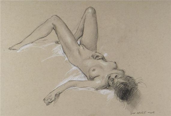 Reclining nude