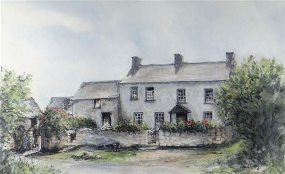Tyle House Farm, Burry Green, Gower by Valerie Ganz