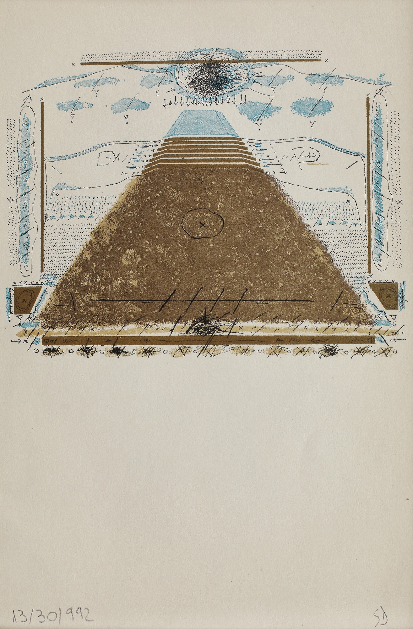 Pyramid by Sorin Dumitrescu, 1992
