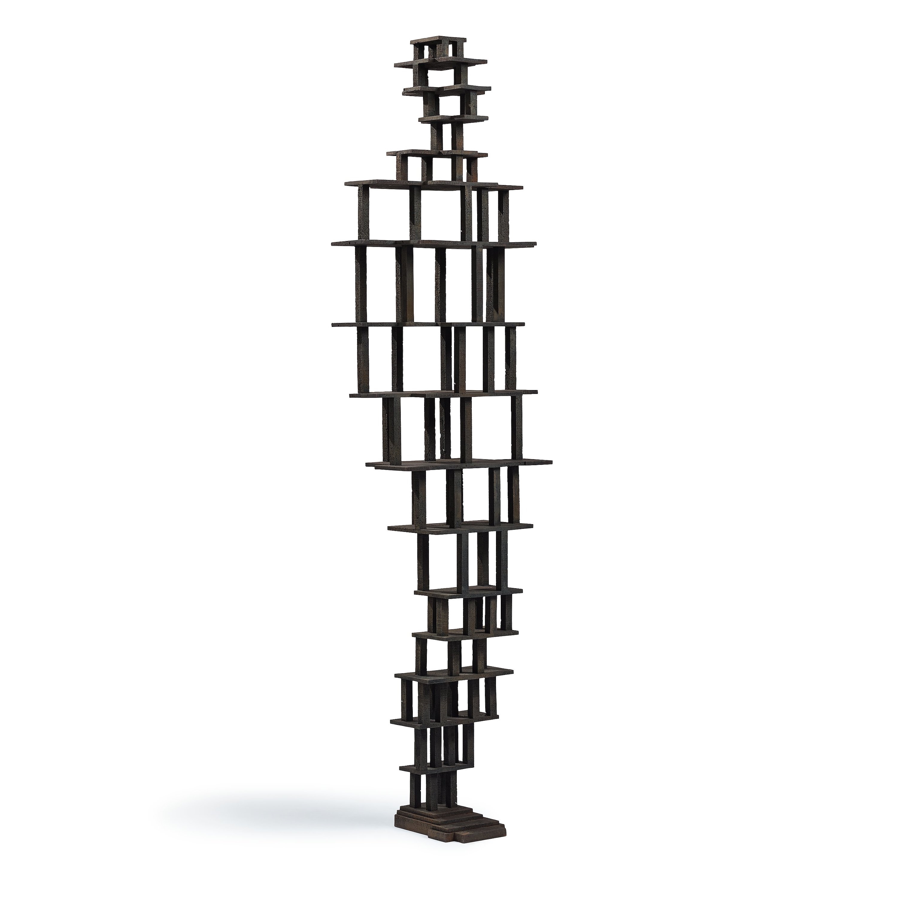 Artwork by Antony Gormley, STATION XIII, Made of Cast iron