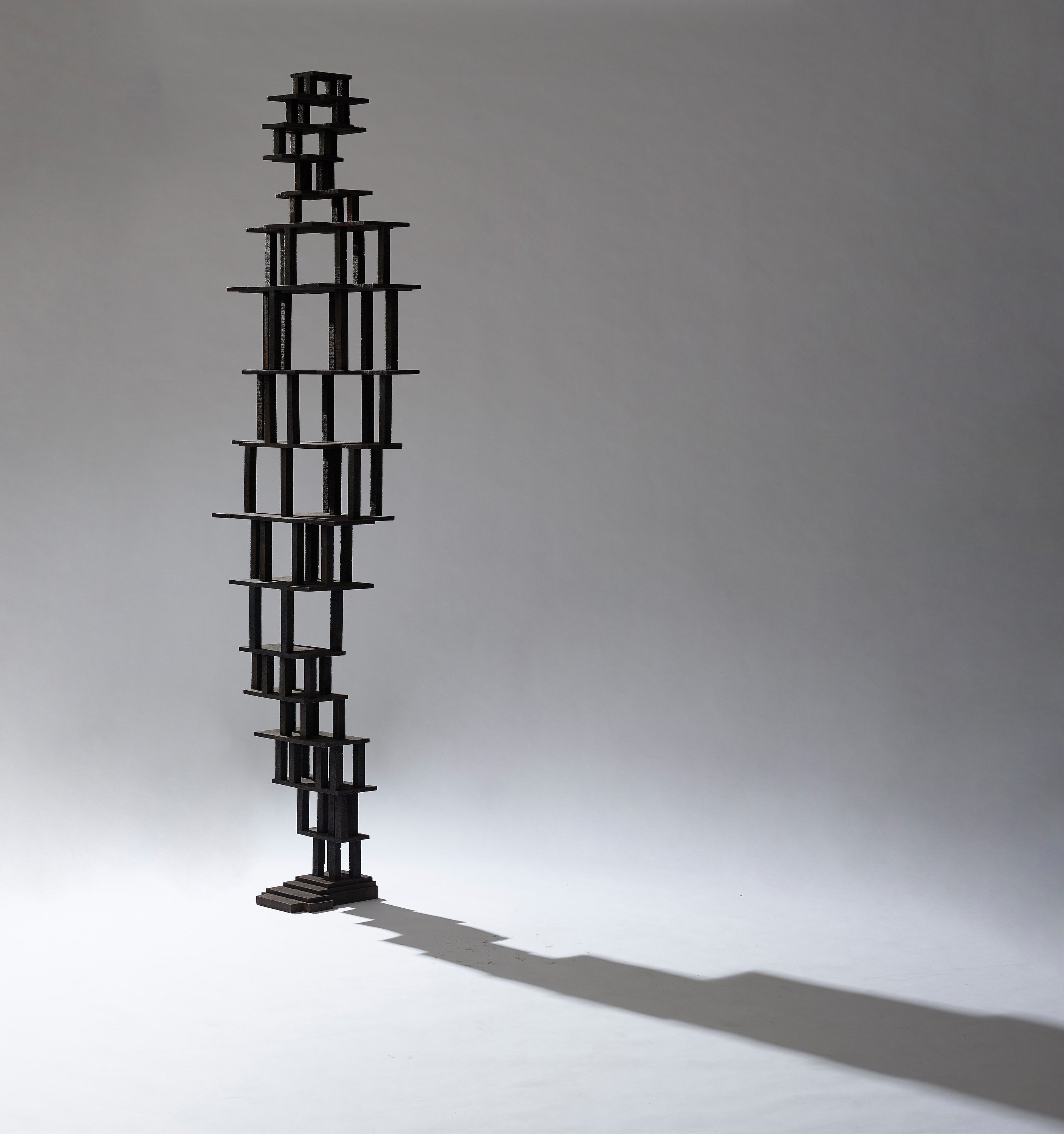 Artwork by Antony Gormley, STATION XIII, Made of Cast iron