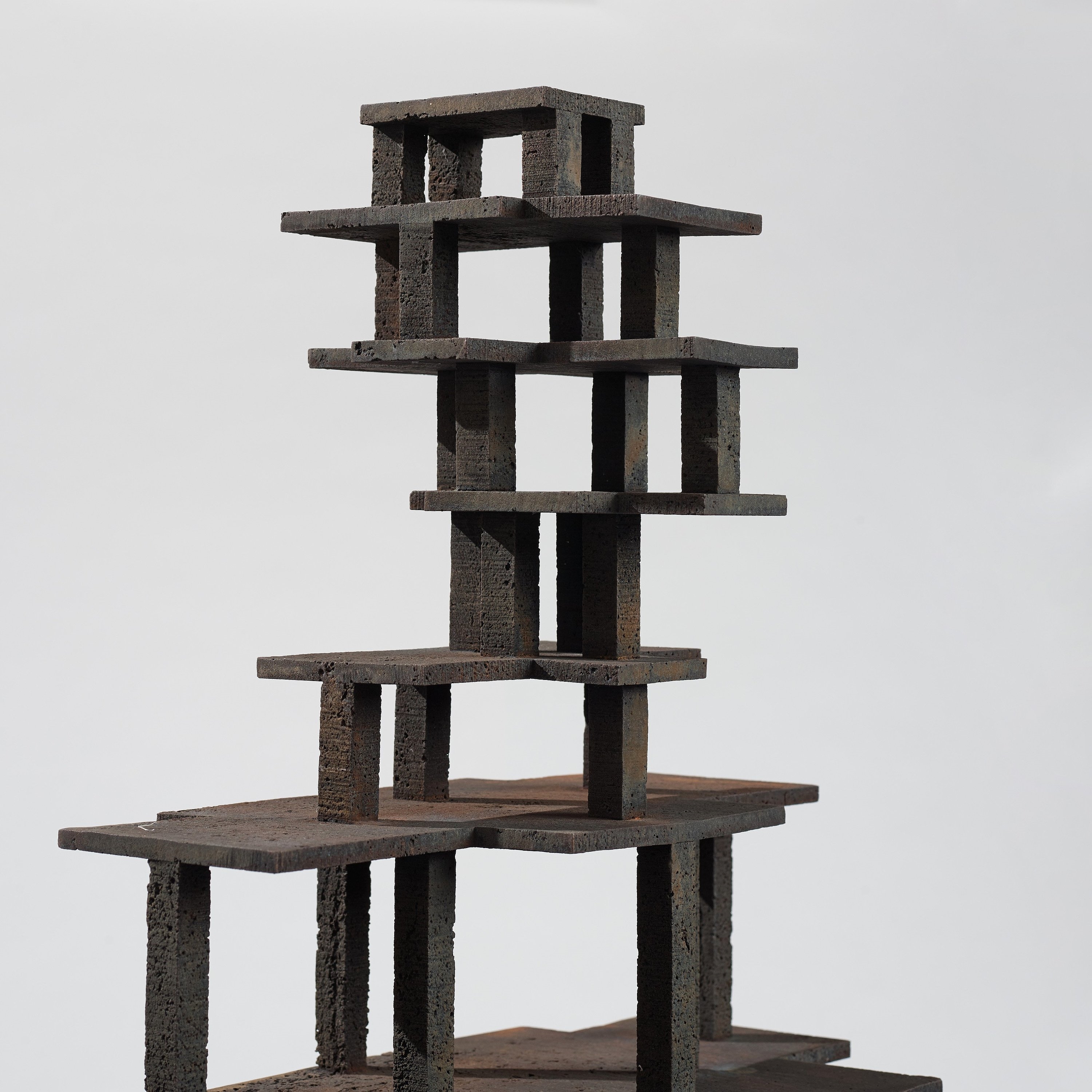 Artwork by Antony Gormley, STATION XIII, Made of Cast iron