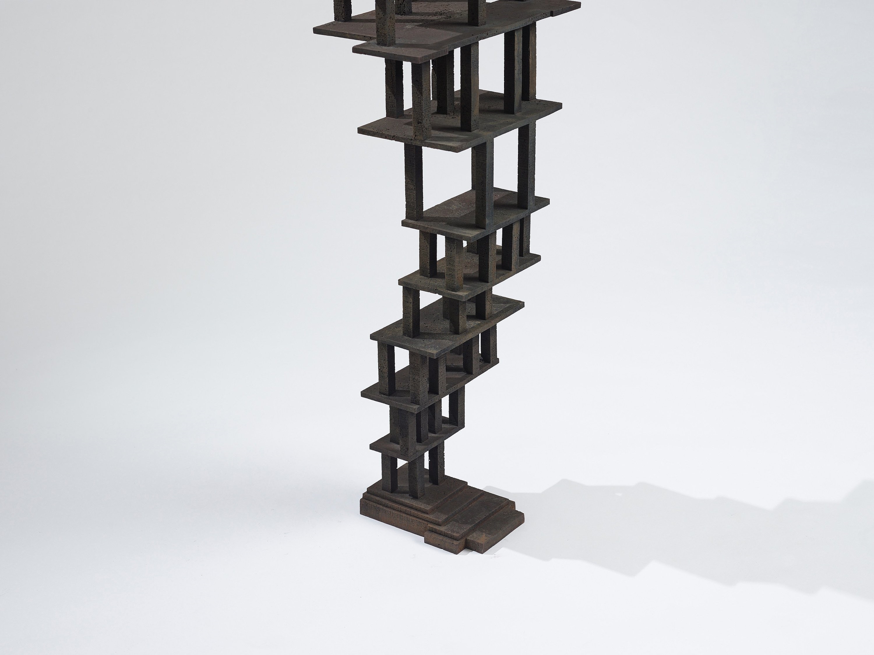 Artwork by Antony Gormley, STATION XIII, Made of Cast iron