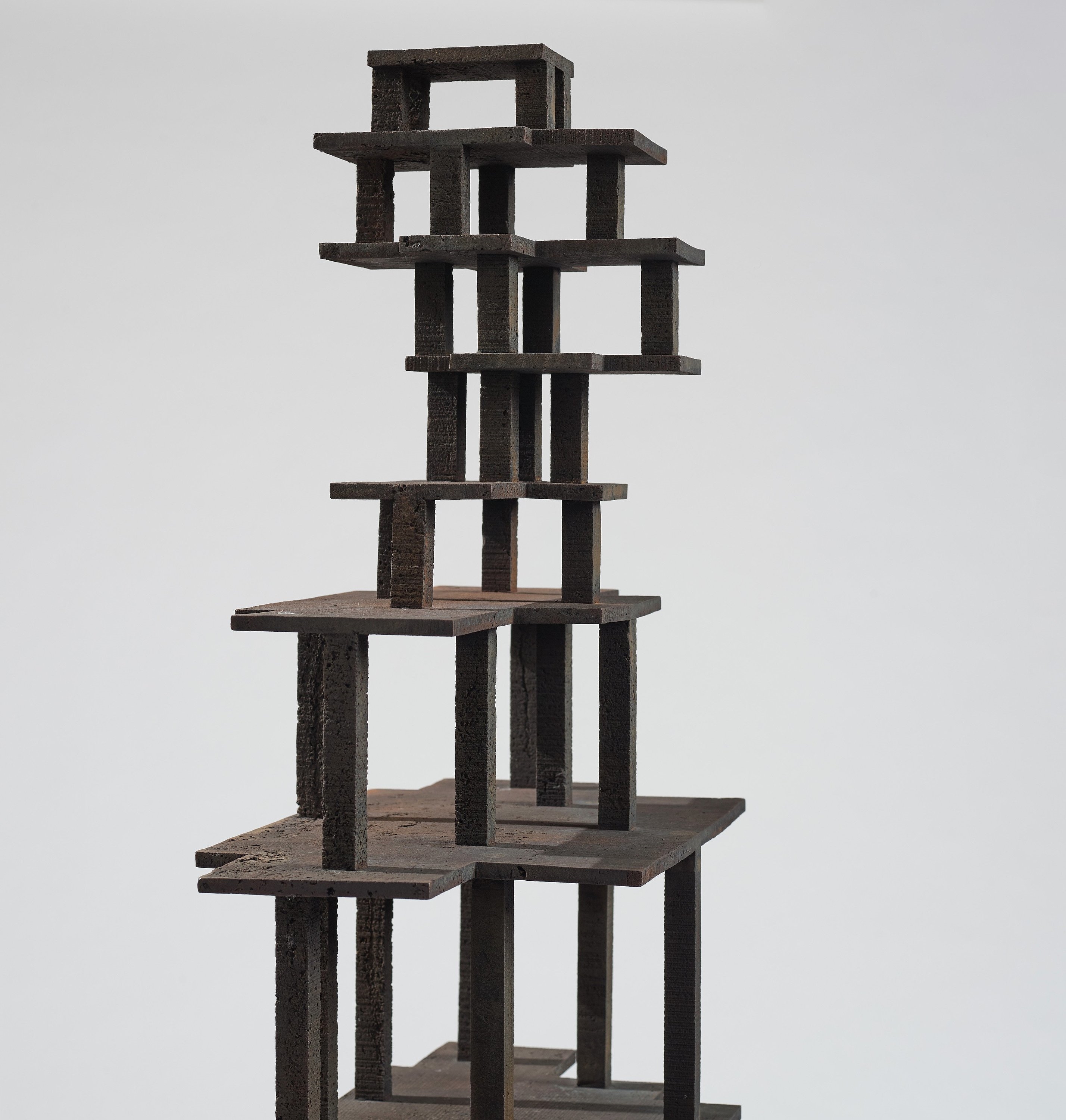 Artwork by Antony Gormley, STATION XIII, Made of Cast iron