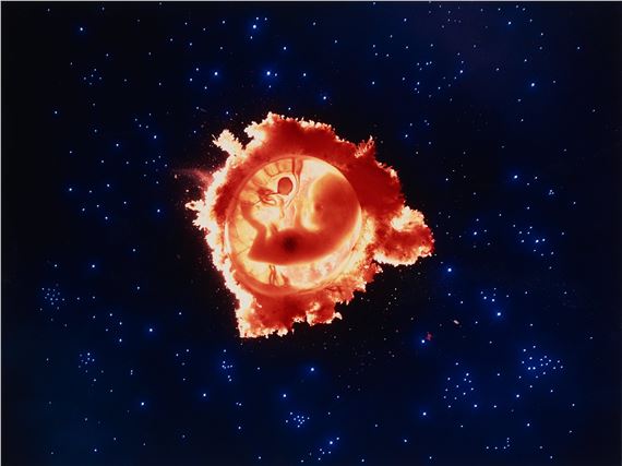 Rymdfararen by Lennart Nilsson, 1965