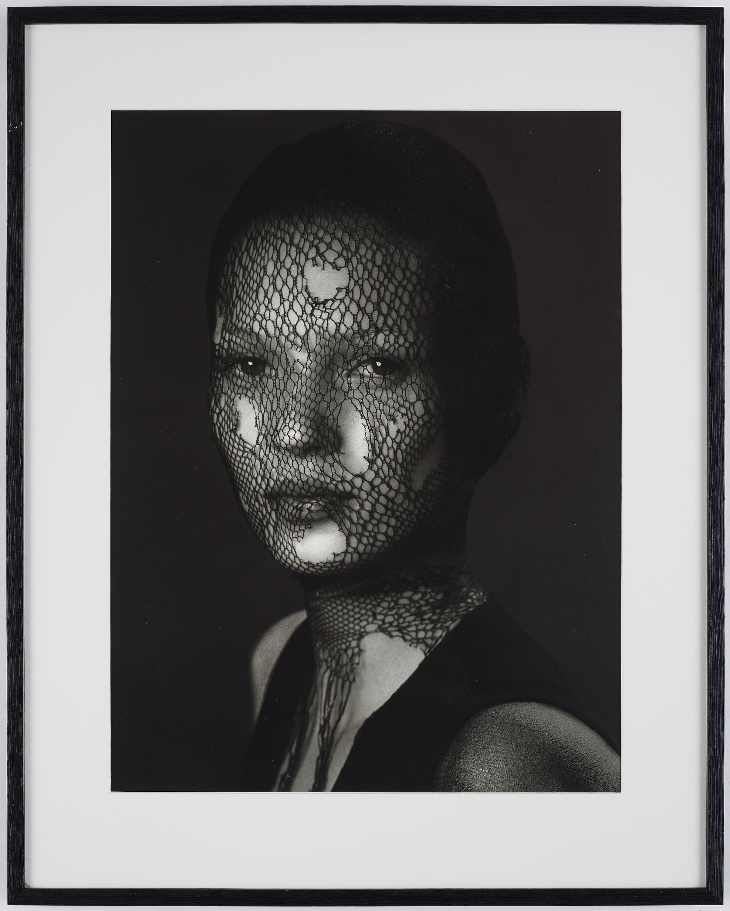 Watson Albert | Kate Moss in Torn Veil, Marrakech, 1993 (1993) | MutualArt