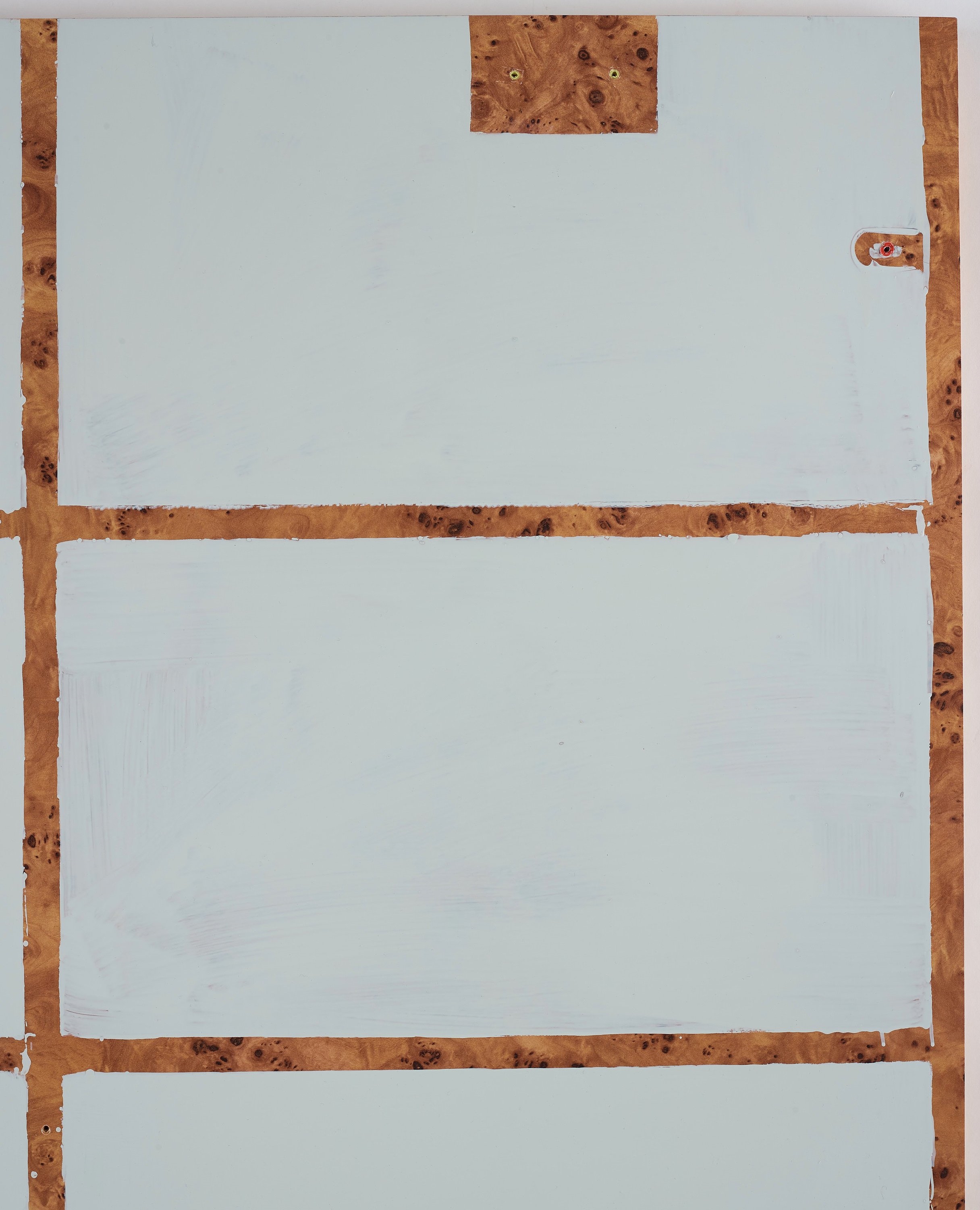 Artwork by Clay Ketter, Trace Painting #14, Made of Mixed media on panel