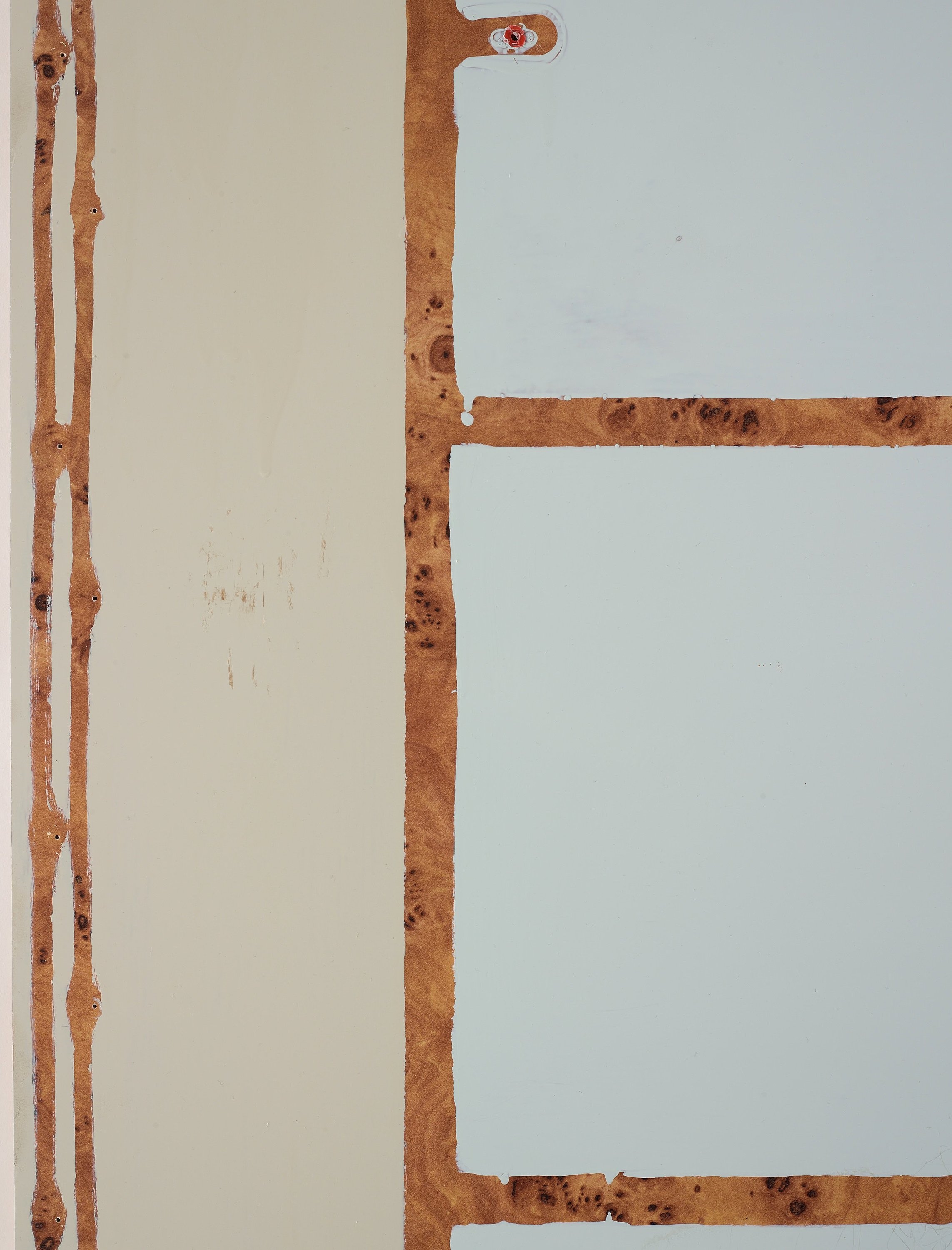 Artwork by Clay Ketter, Trace Painting #14, Made of Mixed media on panel