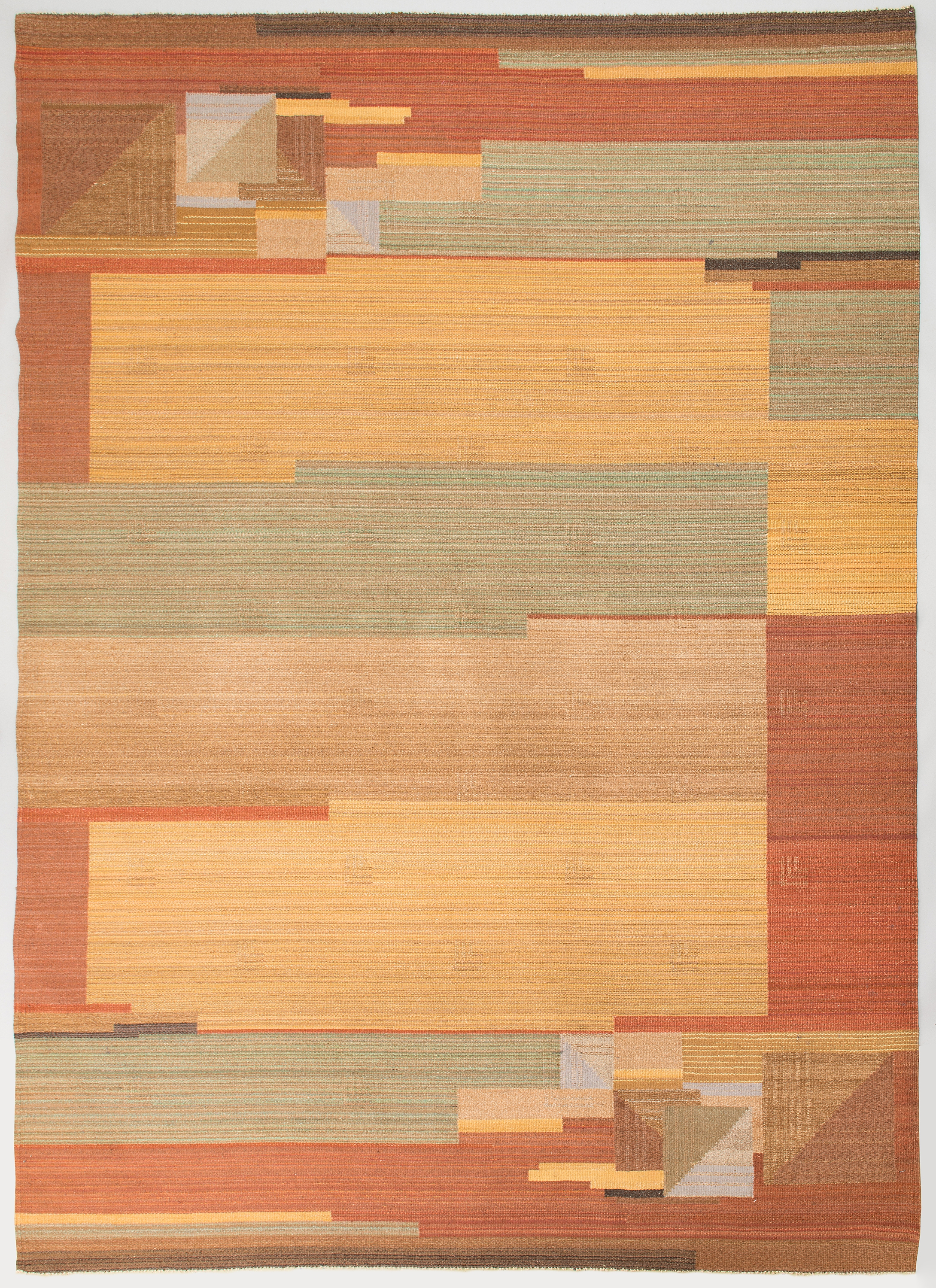 Artwork by Greta Skogster-Lehtinen, A 1930s flat weave carpet
