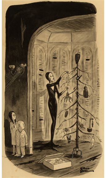 Charles Addams | You're Going to Shoot 127, New Yorker Cartoon Illustration  (1952) | MutualArt