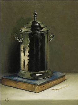 Pot and Book - James Gillick