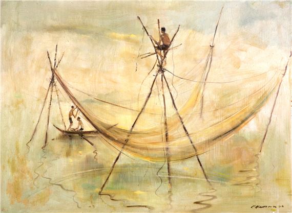 Morning Catch by Choo Keng Kwang, 1966