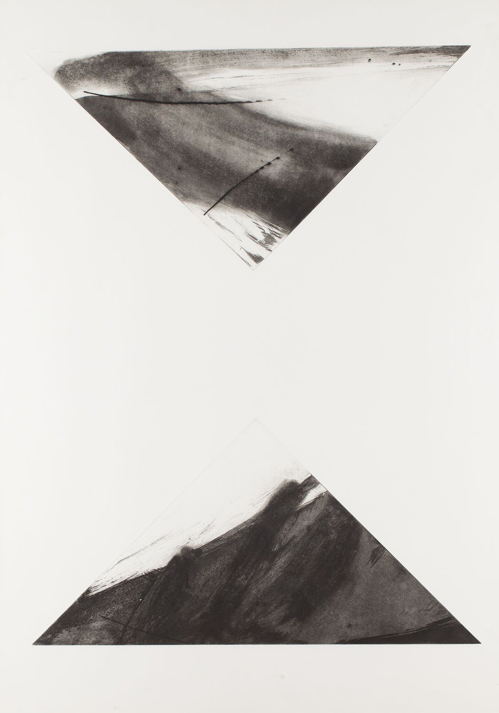 Artwork by Agnieszka Roznowska, "Unlimited space" (set of three prints), Made of prints