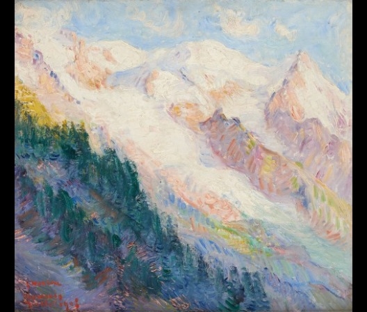 George Morren | Le Mont Blanc (1908) | MutualArt