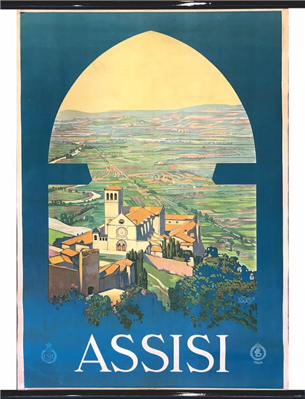 ASSISI by Vittorio Grassi, 1925 ca.