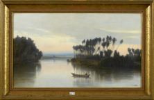 Vue du Nil by Henri Tardif de Petiville