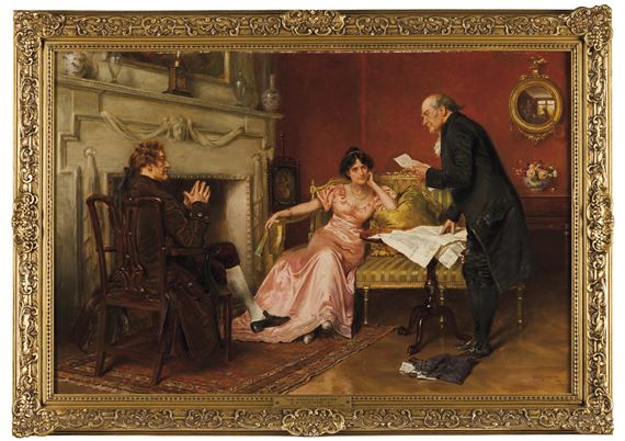George Goodwin Kilburne | The day's specials | MutualArt
