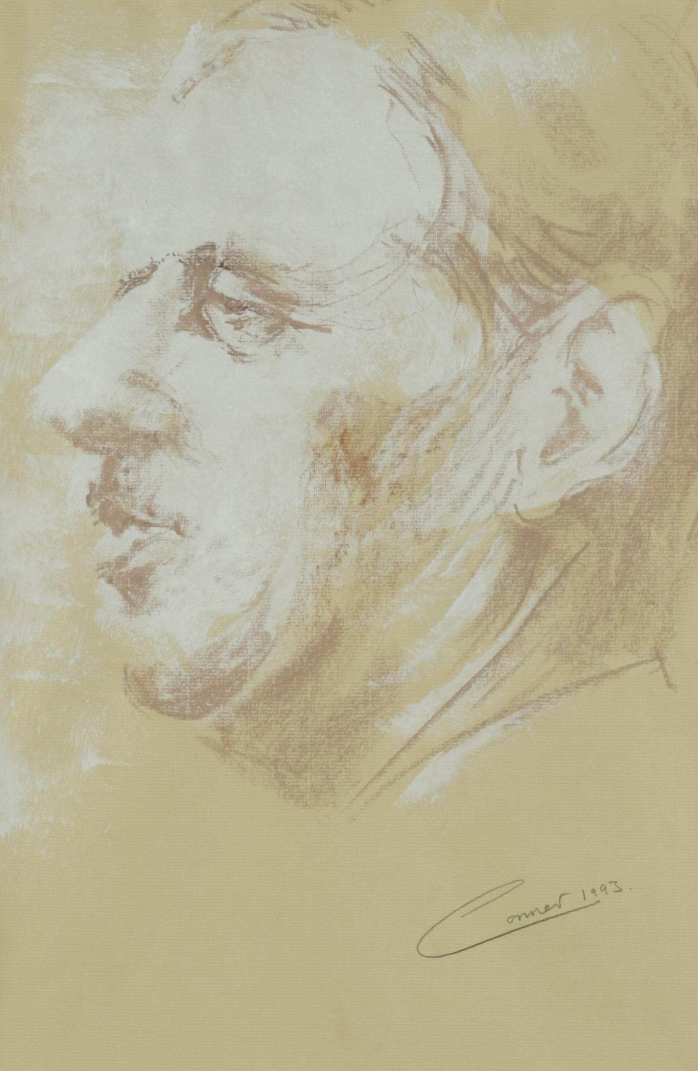 Angela Conner | Portrait of Charles de Gaulle (1890-1970) (1993 ...