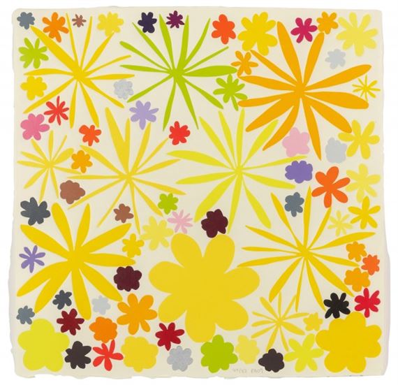 COLOR FIELD NOTES (YELLOW) by Polly Apfelbaum, 2009