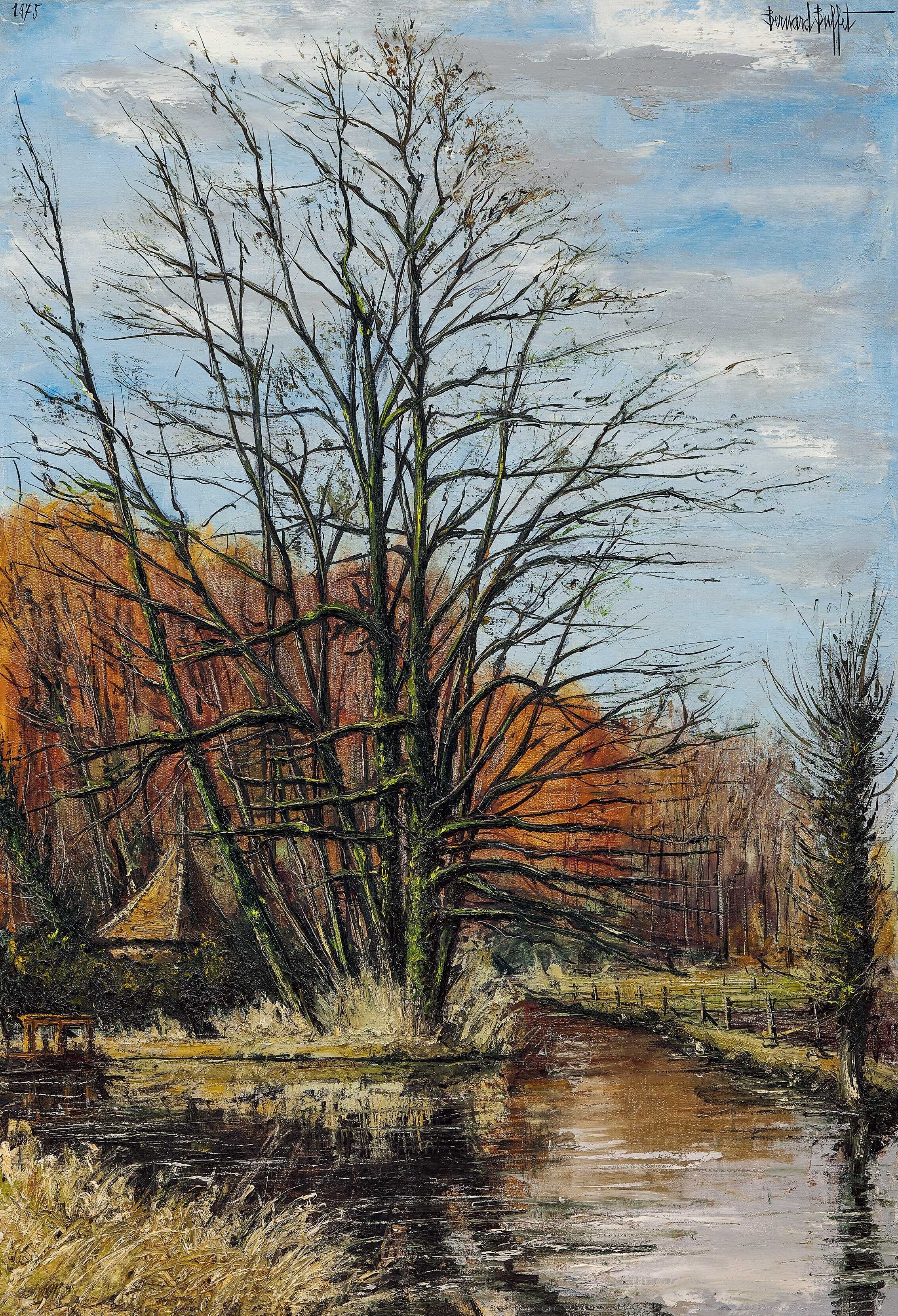 Bernard Buffet | Environs de Cher (1975) | MutualArt