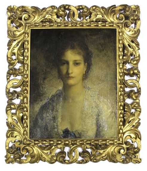 PORTRAIT OF MISS ALICE SCHLESINGER by Gustave Ricard