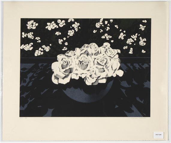 Untitled (Bowl of Roses) by Natalie Dymnicky