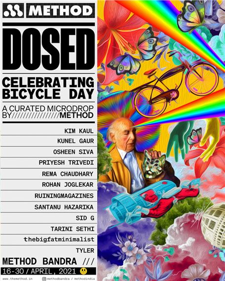Dosed: A Bicycle Day Special Microdrop - Method, Bandra
