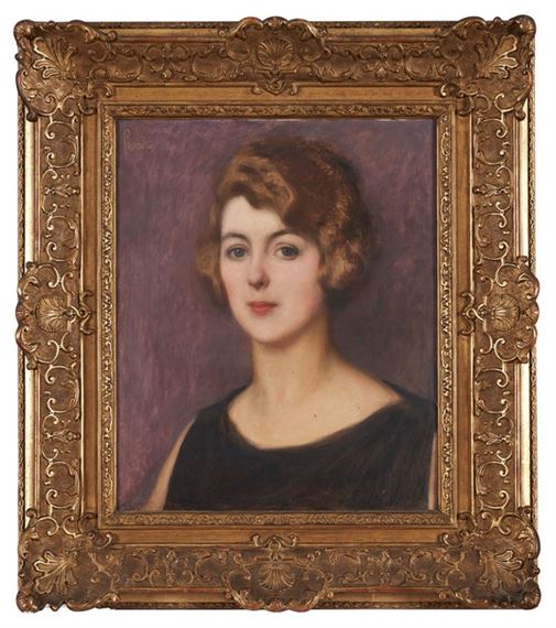 Portrait de Madame Fernande Berrogain by Eugène Pascau