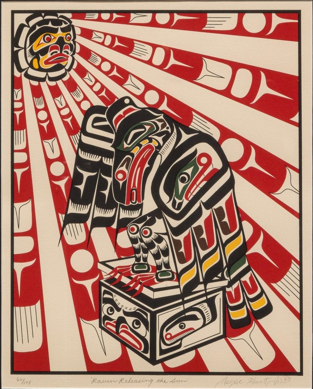 George Hunt | Raven Releasing the Sun | MutualArt