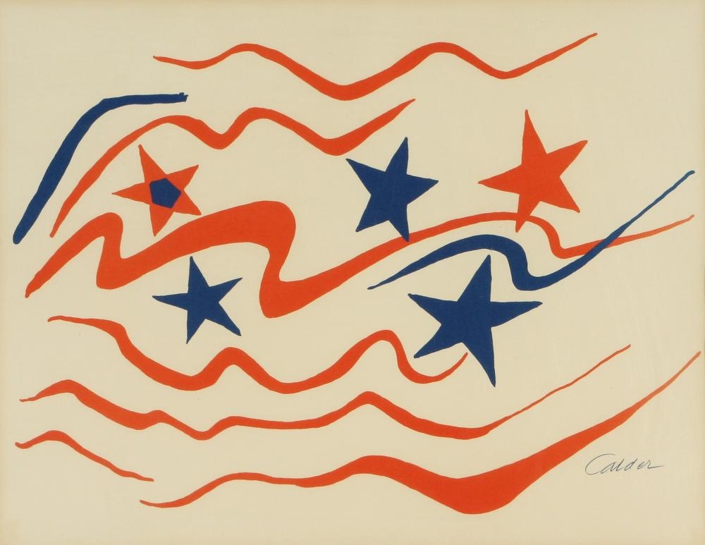 Alexander Calder | Flying Colours (1976) | MutualArt