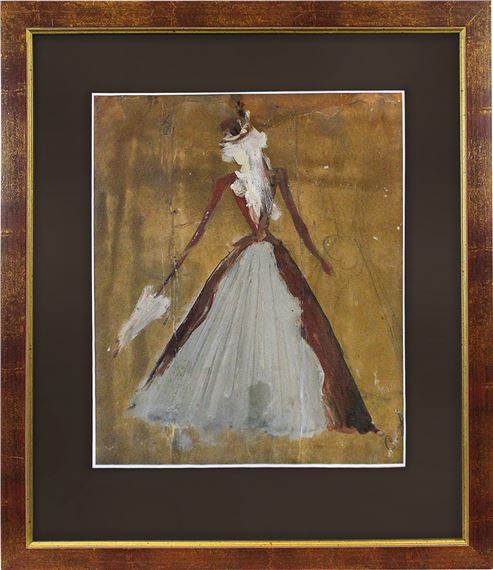 Costume design for staging I. Kalman's operetta "Maritsa" - Boris Ivanovich Volkov